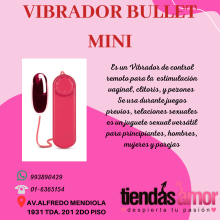 VIBRADOR BULLET MINI